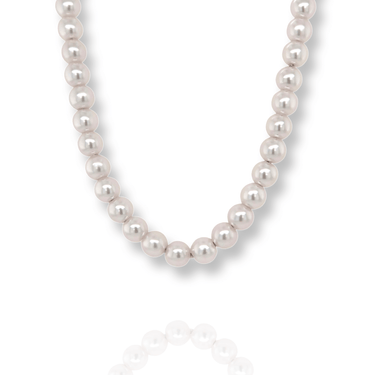 Gold Pearl Necklace